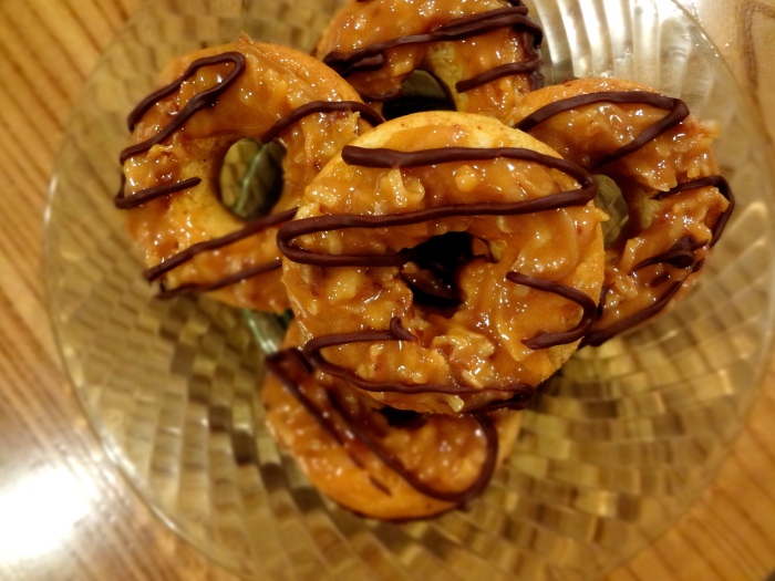 Baked Samoa Donuts: The Briarwood Baker